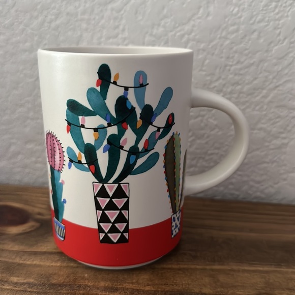 2017 Starbucks Cactus Holiday Mug - Picture 1 of 5